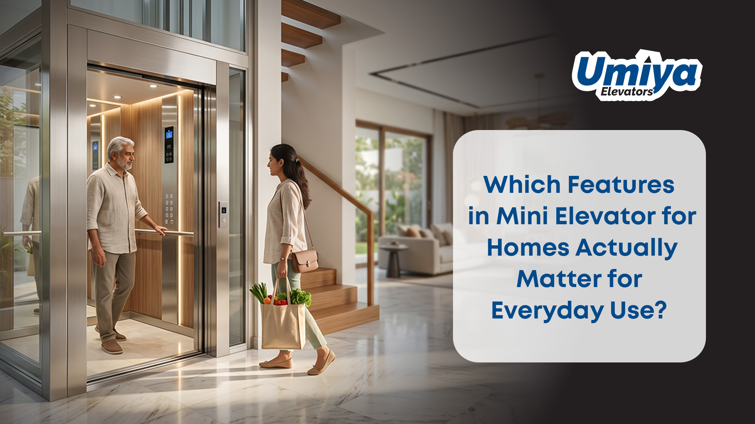 Which Features in Mini Elevator for Homes Actually Matter for Everyday Use - Umiya Elevators