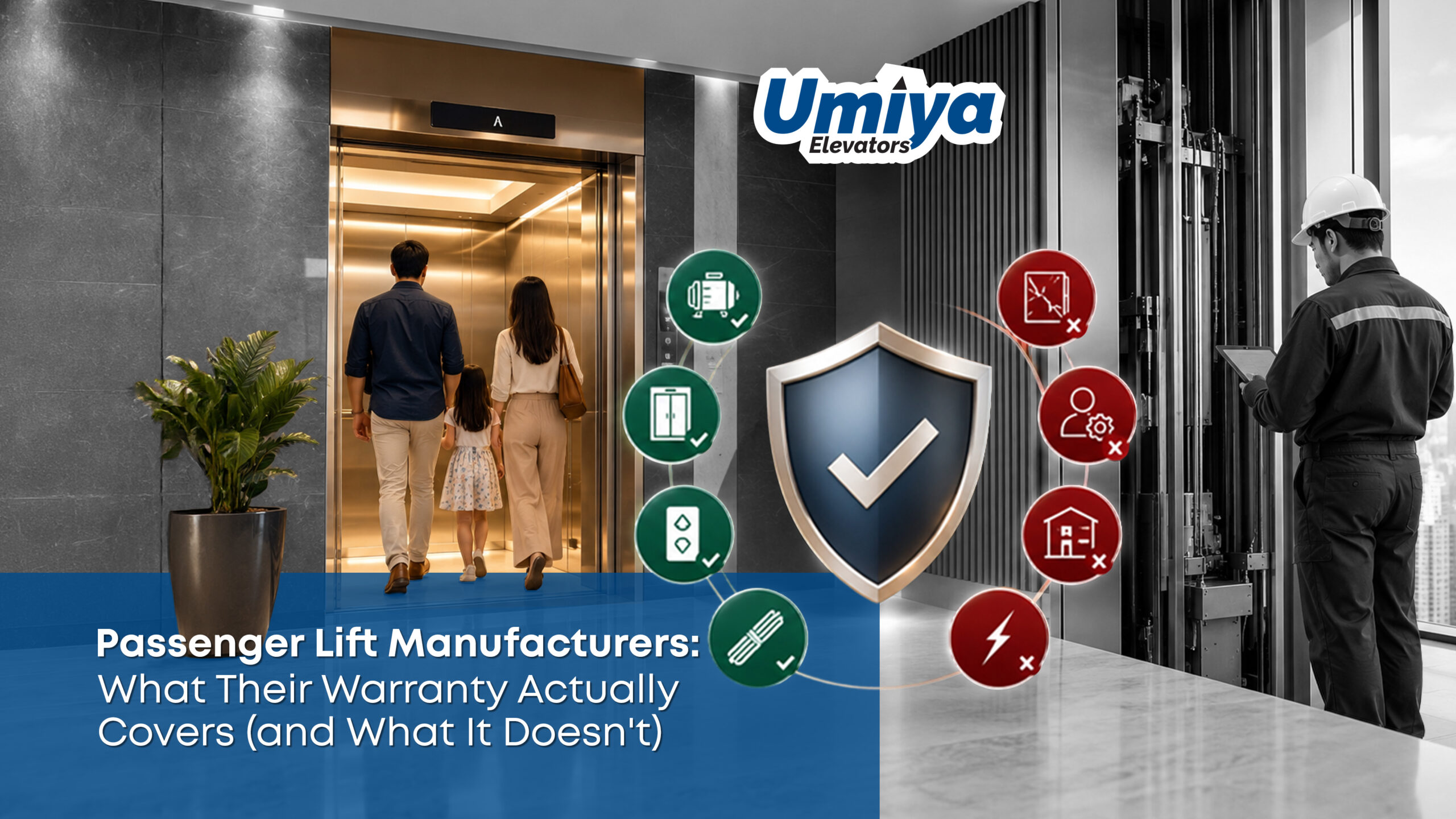 Passenger Lift Manufacturers What Their Warranty Actually Covers - Umiya Elevators